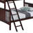 Ricky Twin Over Full Bunk Bed, Angled Ladder, Solid Hardwood-100914564