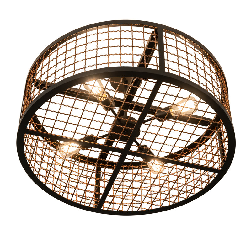 Jesenof 4 - Light Semi Flush Mount, 15" H x 30" W x 30" D