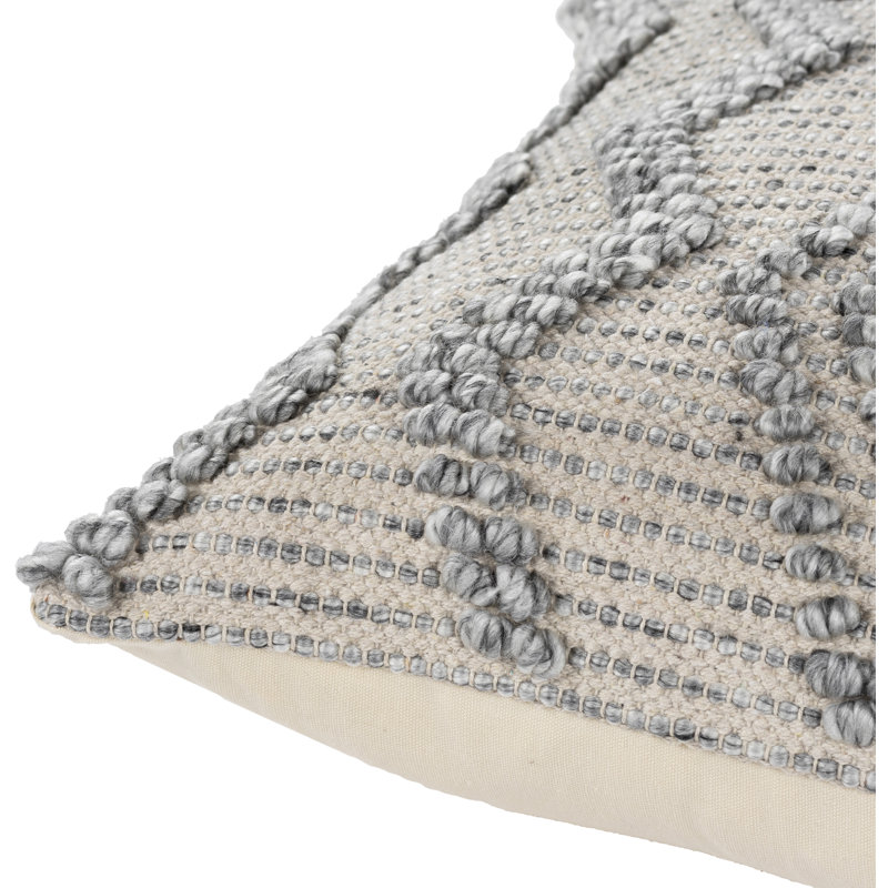 Anders Accent Throw Pillow Cover, Polyester/Polyfill, 22" x 22"