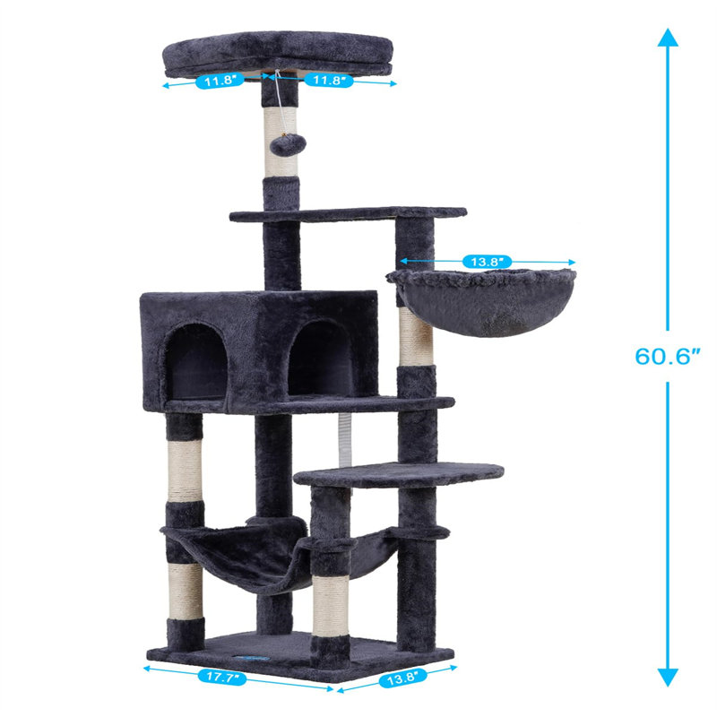 Eycke 60.59 " H Cat Tree
