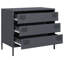 Seidy Steel 68cm W Chest of Drawers-757479330