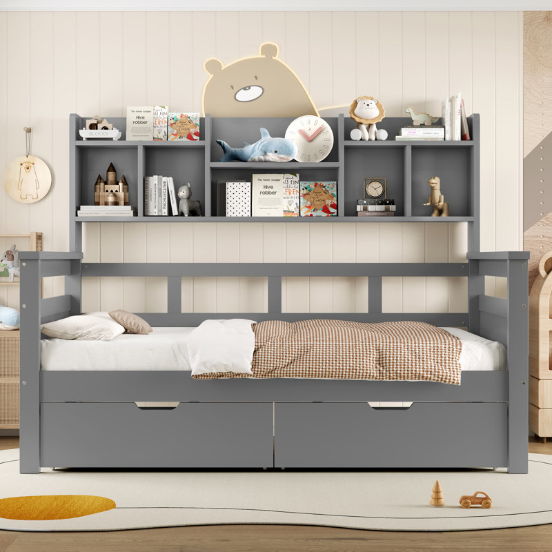 Single (3') Bed Frame, Grey