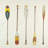 Canoe paddles - 32"x32" art on canvas