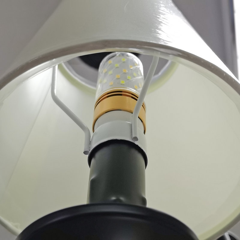 Luminaire suspendu en cristal en fer forgé 6 lumières FixtureDisplays® Black Chandelier