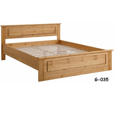 Alaura Solid Wood Bed