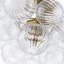 Plafonnier semi-encastré 2 lumières Ornate Glam