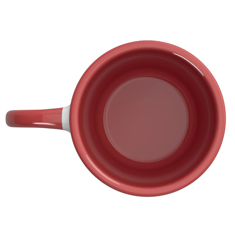 Ceramic Coffee Mug, Red