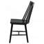 Chaise d'appoint en bois massif (ensemble de 2)-441487211