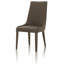 Chaise d'appoint rembourrée en cuir Aurora-56434050-56434047