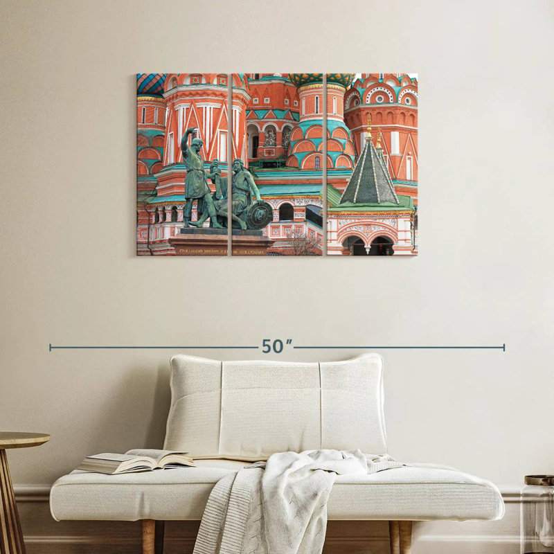 Cathedral Of Saint Basil, 24" H x 38" W