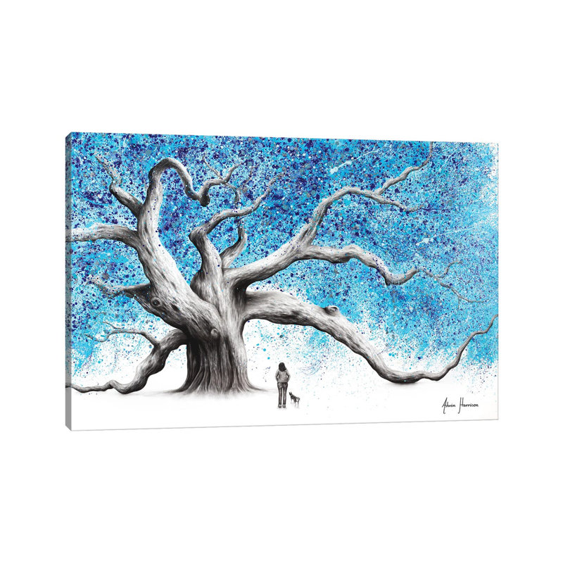 The Winter Walk Tree by Ashvin Harrison - Wrapped Canvas Painting, 66.04 cm H x 45.72 cm W