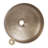 Handmade 14" Brushed Brass Bathroom Sink - Light Hammered Bathroom Vessel Sink