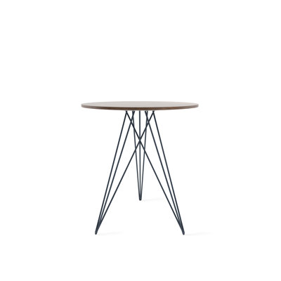 Hudson Solid Wood Top End Table