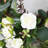 22" Artificial Farmhouse Spring Summer Blossoms Cluster Foliage Rose Floral Wreath For Front Door-1419303001