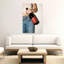 Partage de l'amour et du vin, art mural romantique moderne-148205517