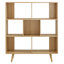 Bibliothèque en bois H 52,5 "x l 45"