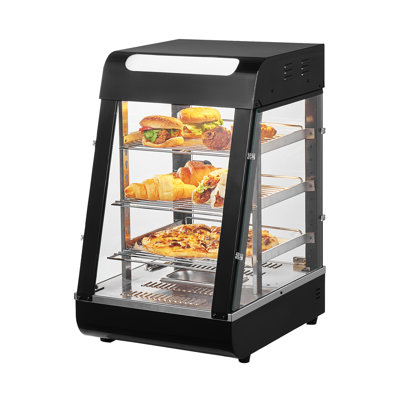 Armoire à pizza commerciale avec comptoir 17 étages à 3 niveaux avec éclairage