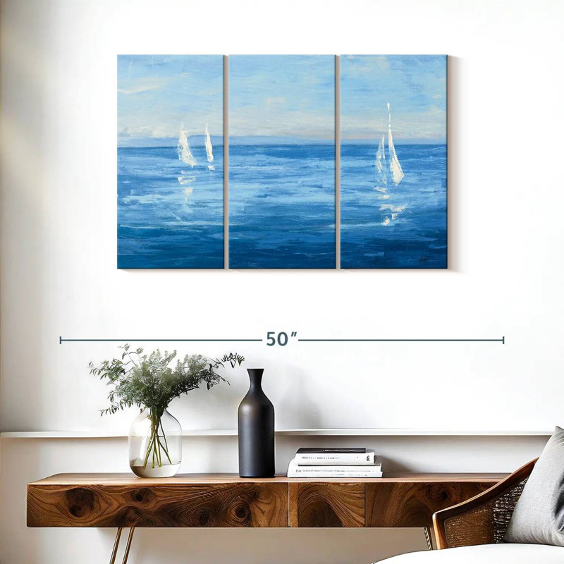 Gillard voile ouverte avec turquoise, H 24 po x l 38 po