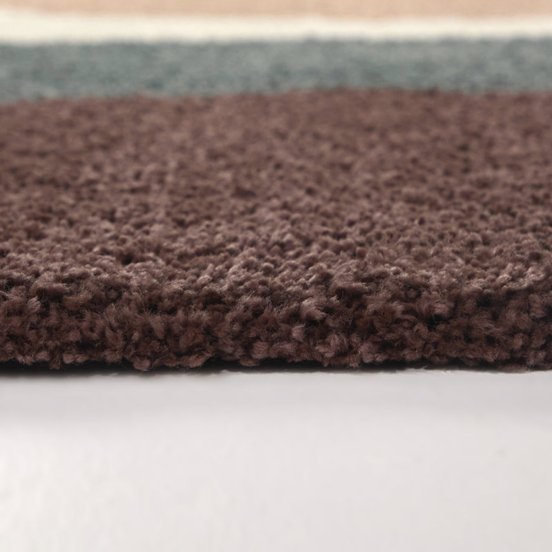 Tapis crème moderne Vasileior, Rectangle 5 pi 3 po x 6 pi 12 po