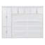 Grand lit escamotable mural avec armoires-1076317401