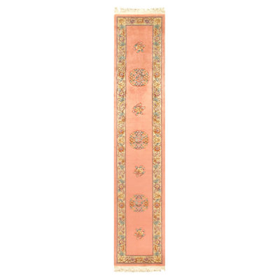 One-of-a-Kind 2'3" X 12' Hand Knotted Area Rug