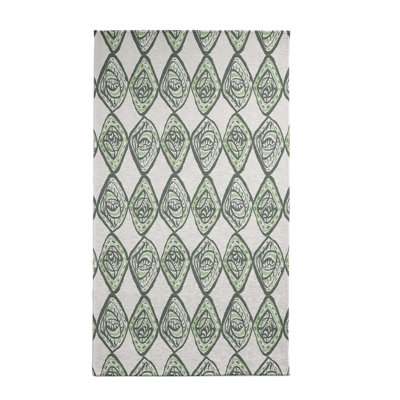 Safari Chenille Geometric Indoor Rug