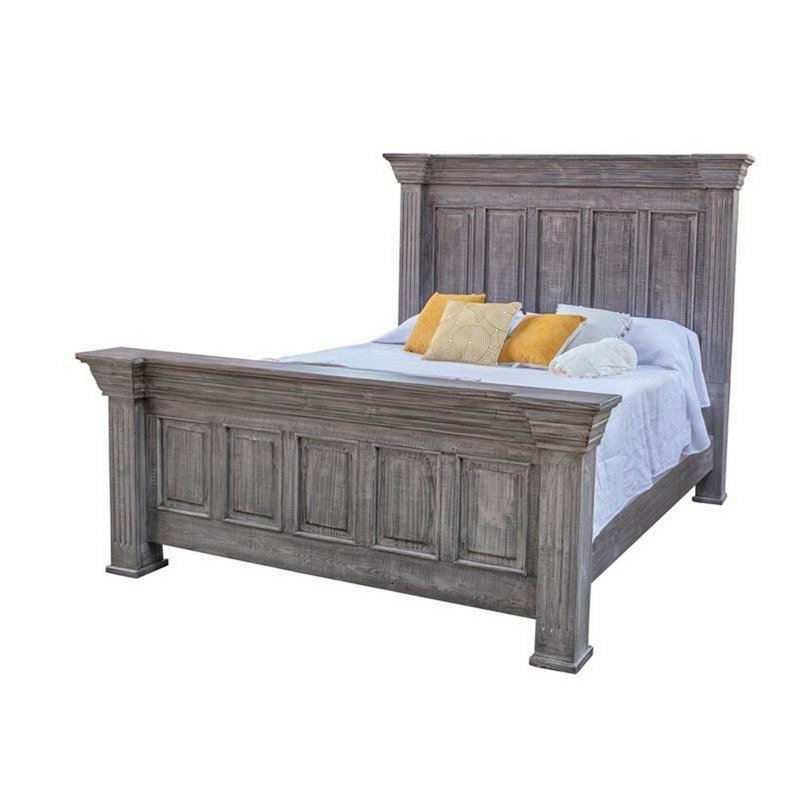 Lit standard en bois massif Brynli, Grand