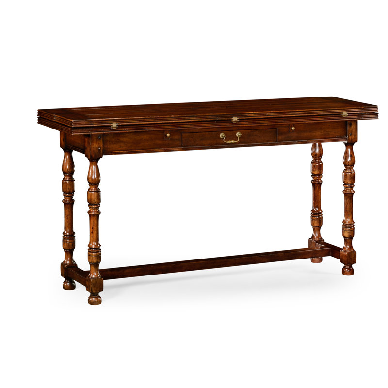 Country Farmhouse Walnut Wood Dining Table