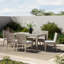 Ojai 66'' Rectangular 6 - Person Outdoor Dining Set with Armless Dining Chairs