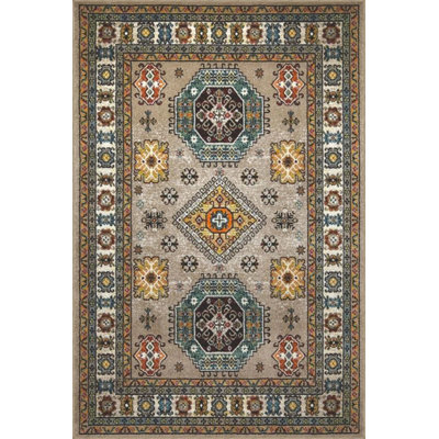Traditional Diamond Patterned Woven Base Carpet And Washable Carpet