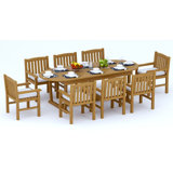 Devon Outdoor - Piece Teak Dining Set