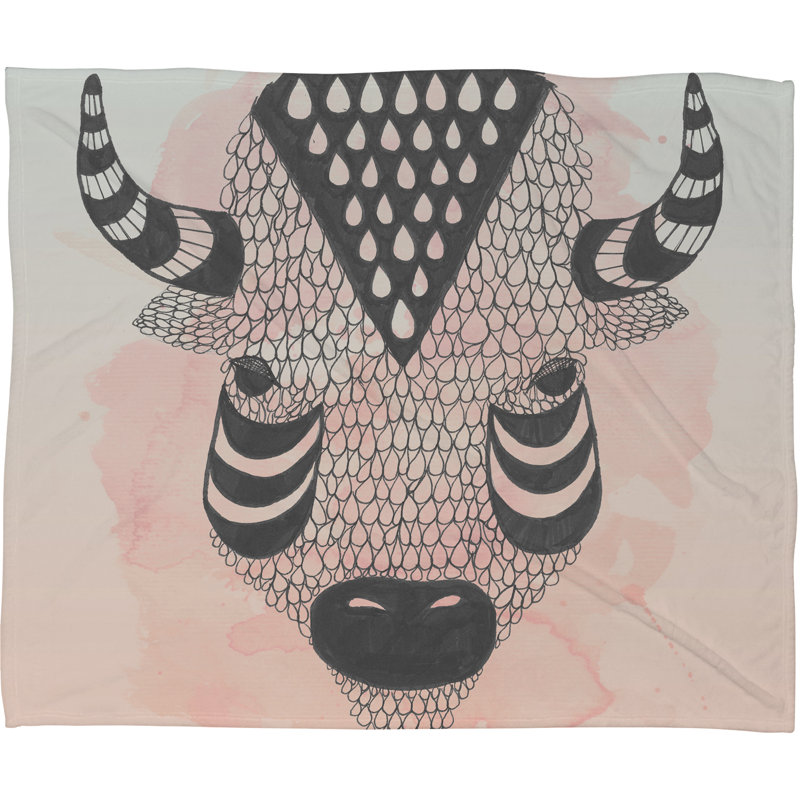 Wesley Bird Knitted Throw Blanket, Large