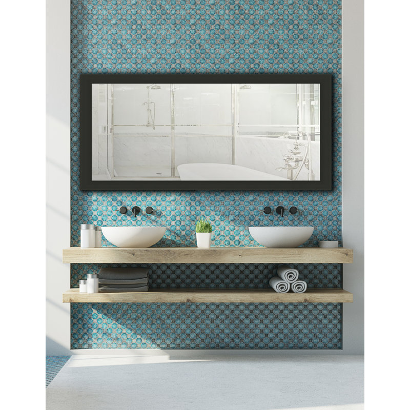 Miroir de meuble-lavabo moderne et contemporain, 30 po x 26 po