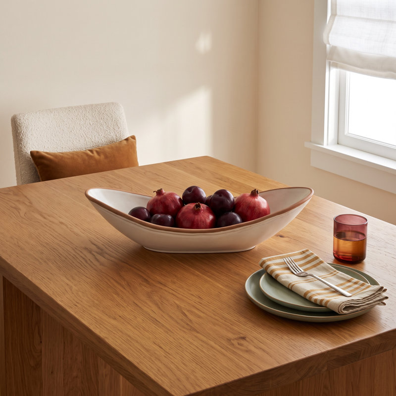 Audley Decorative Bowl, 5" H x 20" W x 5.5" D