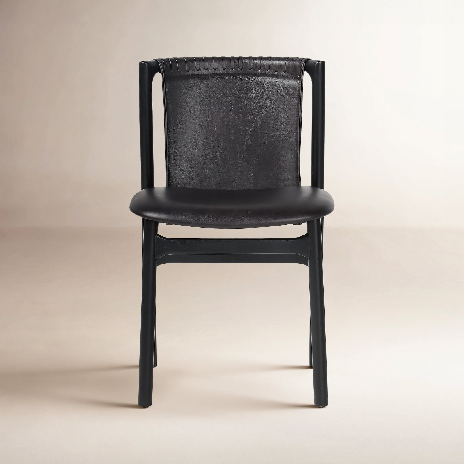 Boman Dining Chair, Brushed Ebony, Brushed Ebony