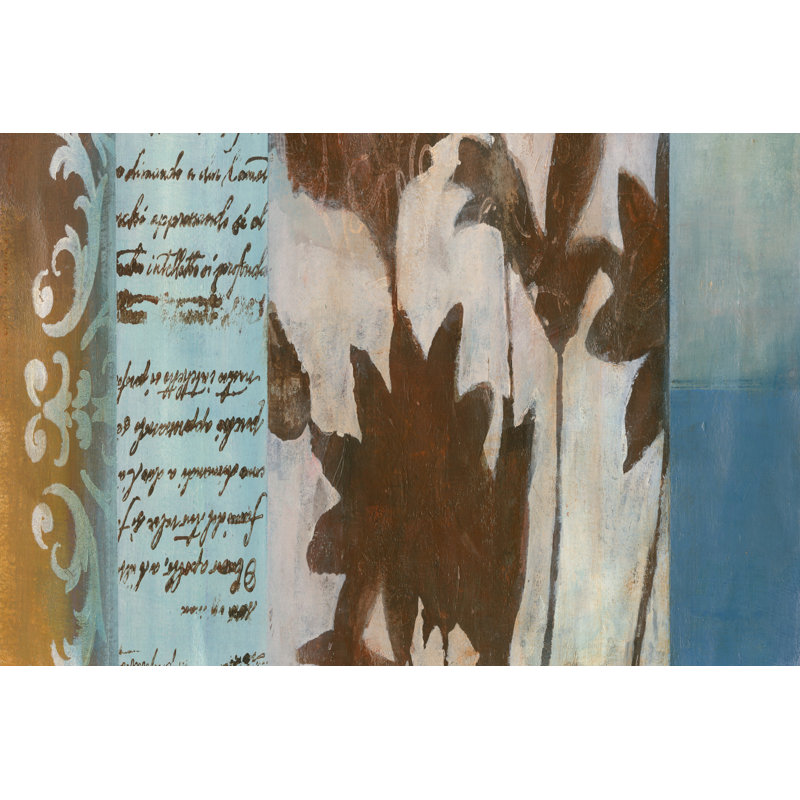 Flower Filigree Panorama II by Willie Green-Aldridge - Wrapped Canvas Print, 20cm H x 30cm W