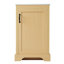 Meuble-lavabo de 20 po avec lavabo, armoire de salle de bain avec porte à fermeture douce, support de rangement et tablette réglable, bois naturel