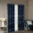 Ogee Knitted Jacquard Total Blackout Curtain Panel(Only 1 Pc Panel)-148549680-148549681