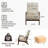 25'' Wide Transitional Traditional Upholstered Accent Chair-768257577