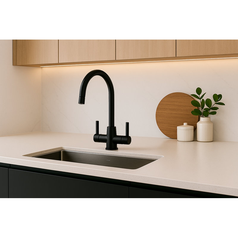 Abode Designs Enstyle Kitchen Faucet, Matt Black