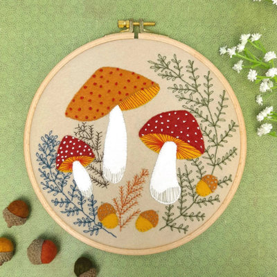 Ensemble de feutre pour appliques Toadstool APPTDS1O