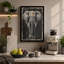 Elephant in Presence Modern - Wrapped Canvas-1194086737-1194086728