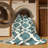 Machine Washable Trellis Gray Area Rug-458727079