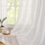 Rideaux transparents blancs 84 po