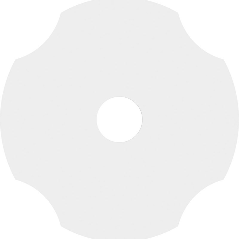 Médaillon de plafond 16 po x P 3 po x P 5 1/2 po x P 1 po Percival, H 1 po x l 16 po x P 16 po
