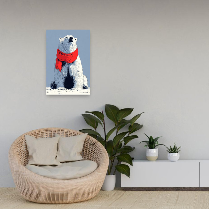 Ours arctique Cozy, 24" H x 16" W