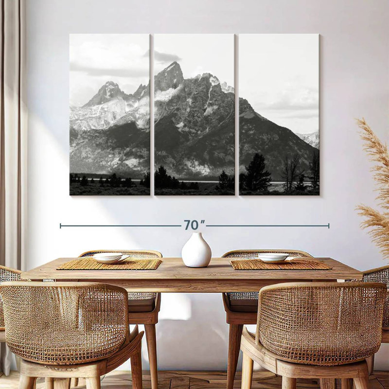 Alvord Grand Teton Summit, 48" H x 74" W