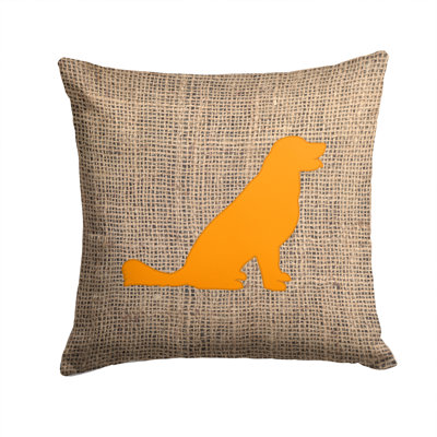 Coussin intérieur/extérieur en toile jute labrador