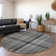 Premium Machine Washable Cerrito AMF548 Gray Rug