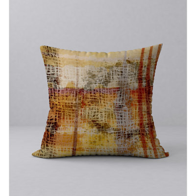 Geometric Reversible Throw Pillow